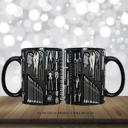 💝Разпродажба за Черен петък 50% ОТСТЪПКА!!⚡Чаша с инструменти за механик🍵