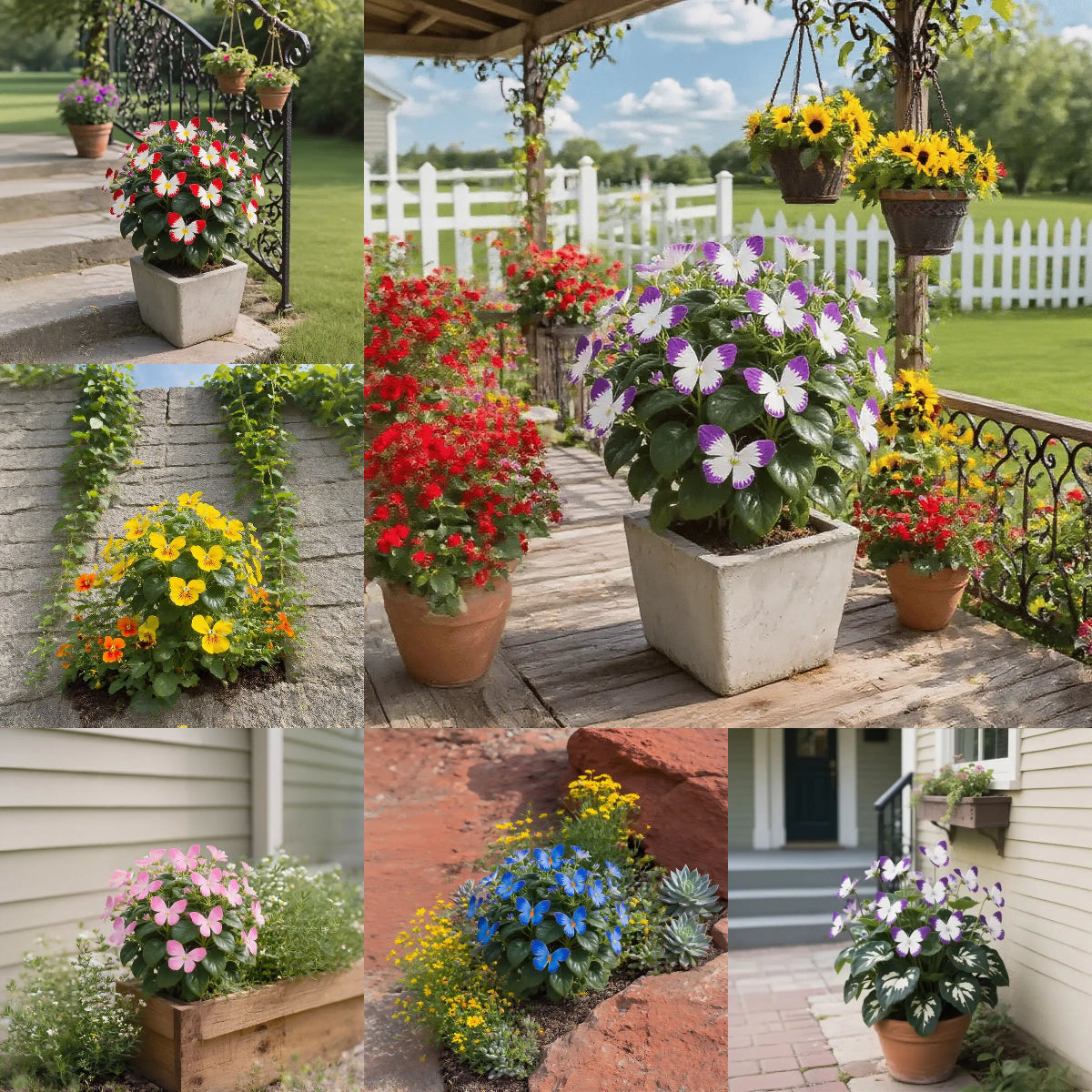 🏆 SPRZEDANO PONAD 50 000 SZTUK! 🦋🌸 Nasiona kwiatów Moonlight Butterfly – sadzenie przez wszystkie cztery pory roku, kwiaty wieloletnie i zachwycająca elegancja ogrodu 🍂