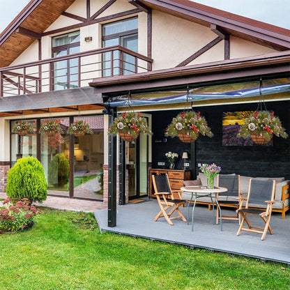 🎄Promocja Świąteczna 50% ZNIŻKI🔥Sztuczny Kosz Świąteczny z Oświetleniem